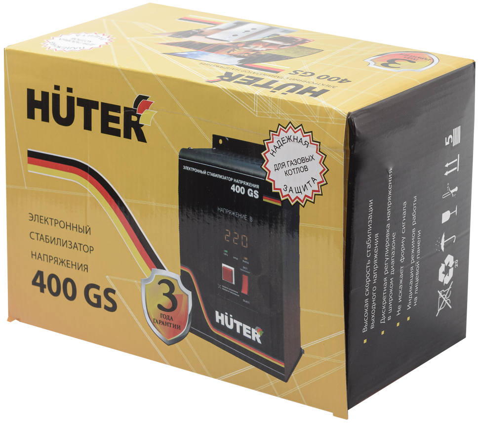 Стабилизатор HUTER 400GS купить по цене 6&nbsp;090 ₽ в интернет магазине ТЕХСАД