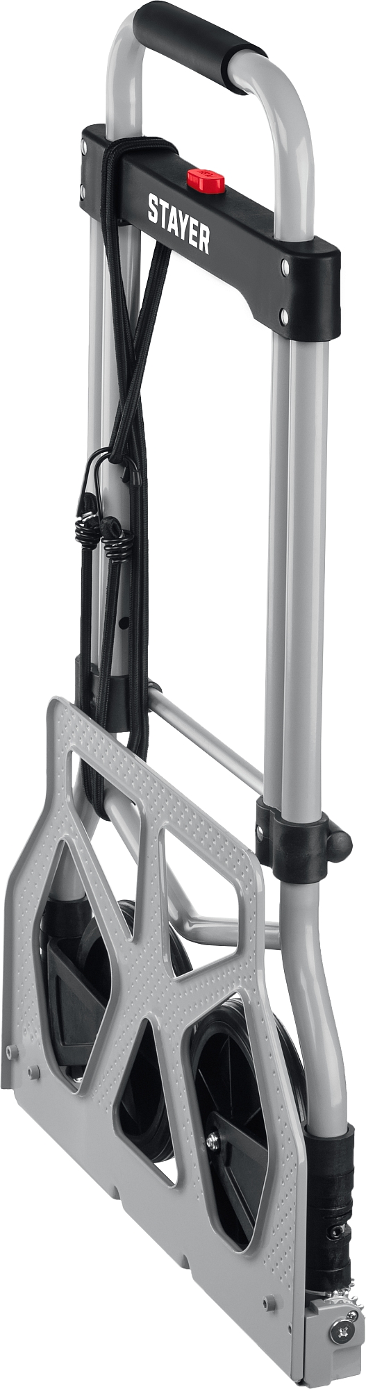 STAYER 42х27.5 см, до 70 кг, тележка складная хозяйственная, колеса 15 см, 38755-70_z01 купить по цене 4&nbsp;600 ₽ в интернет магазине ТЕХСАД