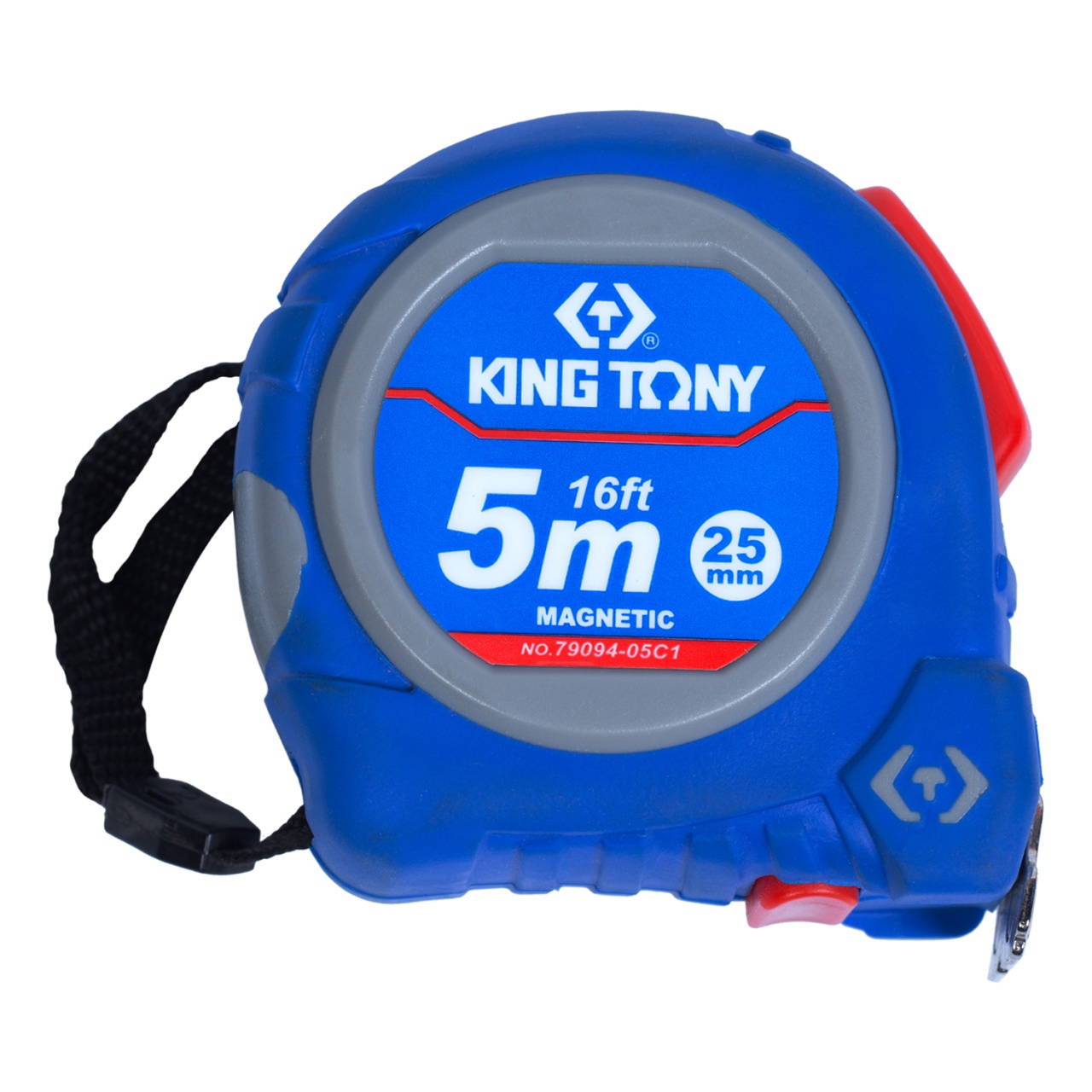 Рулетка измерительная 5 м, магнитный крюк KING TONY 79094-05C1 купить по цене 990 ₽ в интернет магазине ТЕХСАД