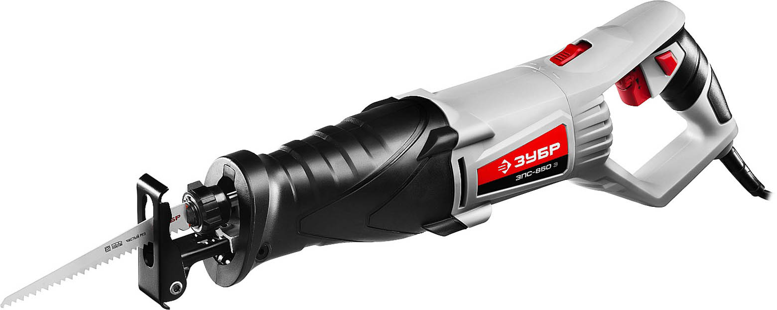 ЗУБР 850 Вт, 0-2800 ход/мин, пила сабельная (электроножовка) ЗПС-850 Э Мастер купить по цене 5&nbsp;840 ₽ в интернет магазине ТЕХСАД