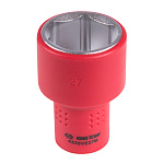 Головка торцевая диэлектрическая шестигранная 1/2'', 27 мм KING TONY 4335VE27M купить по цене 1&nbsp;430 ₽ в интернет магазине ТЕХСАД