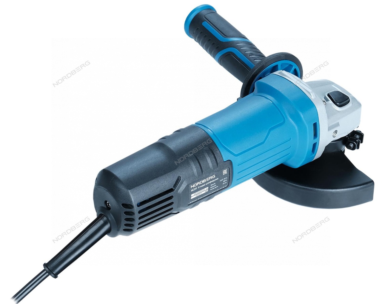 Угловая шлифовальная машина (УШМ), 125 мм, 900 Вт NORDBERG NE209 купить по цене 3&nbsp;604 ₽ в интернет магазине ТЕХСАД