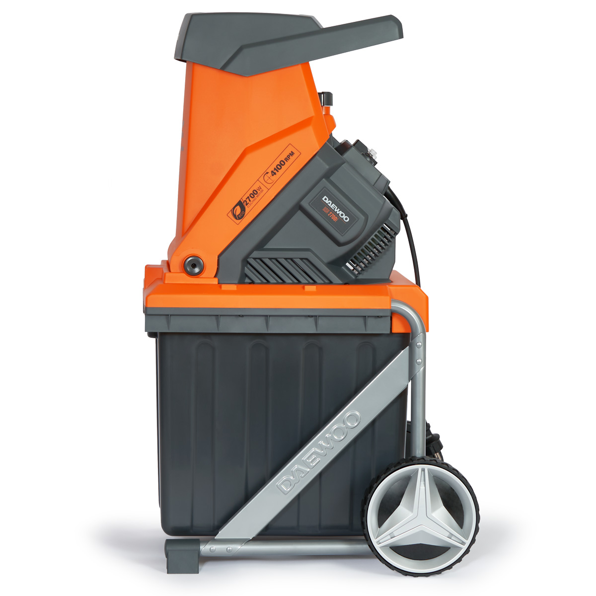 Измельчитель садовый электрический DAEWOO DSR 2700E купить по цене 19&nbsp;990 ₽ в интернет магазине ТЕХСАД
