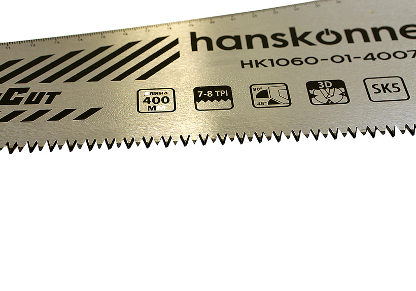 Ножовка по дереву Hanskonner HK1060-01-4007 купить по цене 1&nbsp;110 ₽ в интернет магазине ТЕХСАД