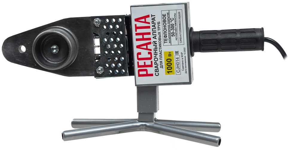 Аппарат для сварки ПВХ труб Ресанта АСПТ-63/1К купить по цене 1&nbsp;858 ₽ в интернет магазине ТЕХСАД