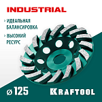 KRAFTOOL 125 мм, алмазная, сегментная шлифовальная чашка INDUSTRIAL 33368-125 купить по цене 2&nbsp;220 ₽ в интернет магазине ТЕХСАД