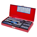 Набор торцевых головок с принадлежностями 1/4'', шестигранные, 4-13 мм, 31 предмет KING TONY 2531MR купить по цене 5&nbsp;150 ₽ в интернет магазине ТЕХСАД