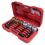 Набор оправок для монтажа и демонтажа сайлентблоков, кейс, 26 предметов МАСТАК 110-20026C купить по цене 45&nbsp;550 ₽ в интернет магазине ТЕХСАД