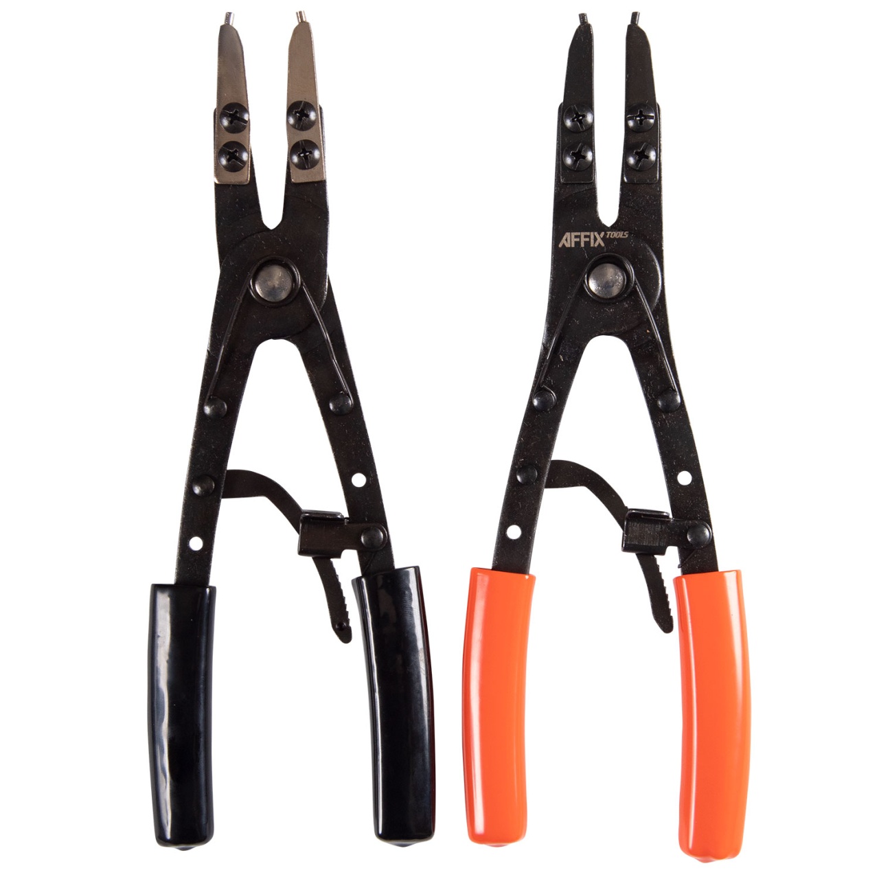 Набор съемников стопорных колец 254 мм, сменные насадки, 15 предметов, кейс AFFIX AF03300015C купить по цене 2&nbsp;010 ₽ в интернет магазине ТЕХСАД