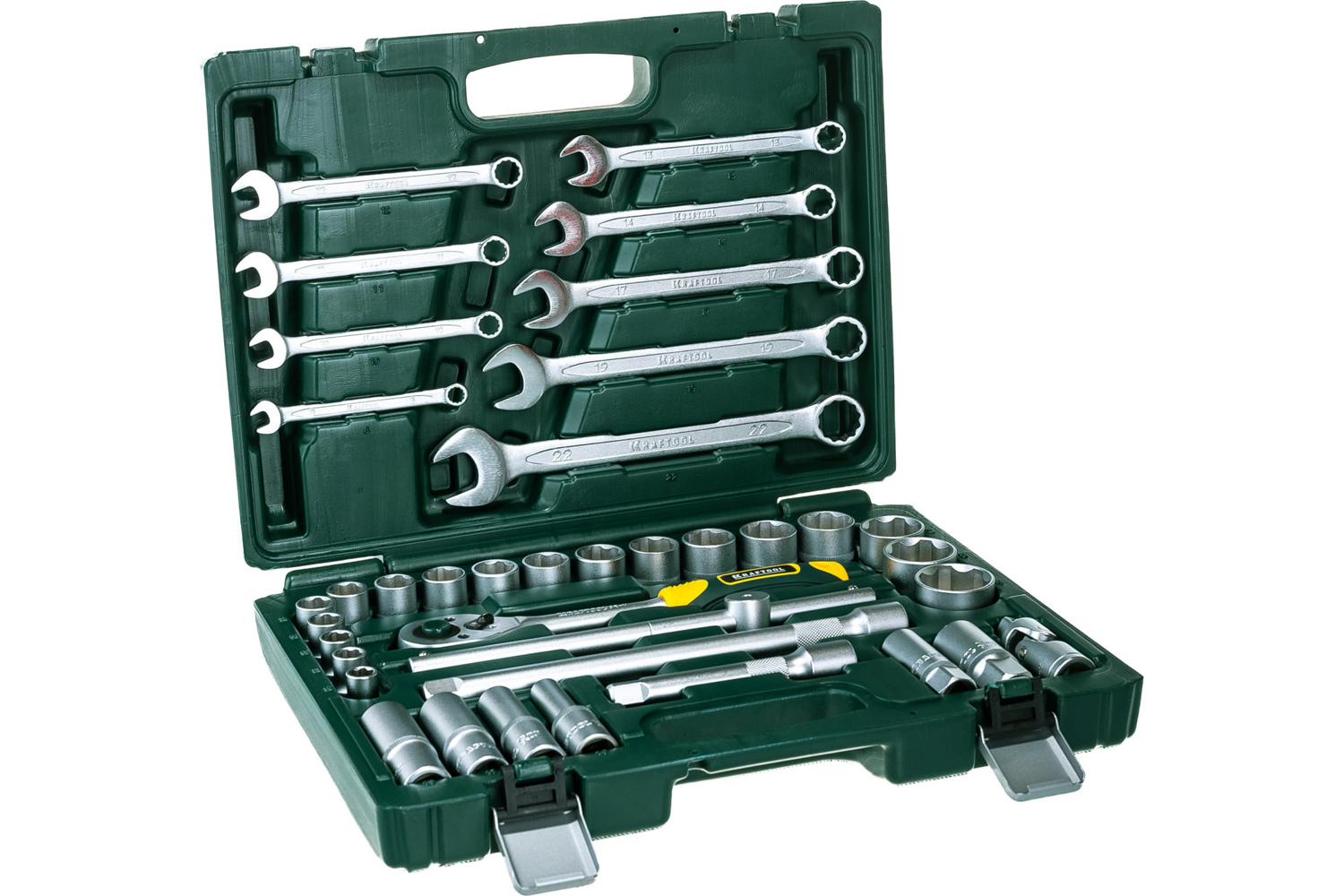 KRAFTOOL 38 шт., набор автомобильного инструмента EXPERT QUALITAT 27886-H38_z02 Expert купить по цене 9&nbsp;000 ₽ в интернет магазине ТЕХСАД