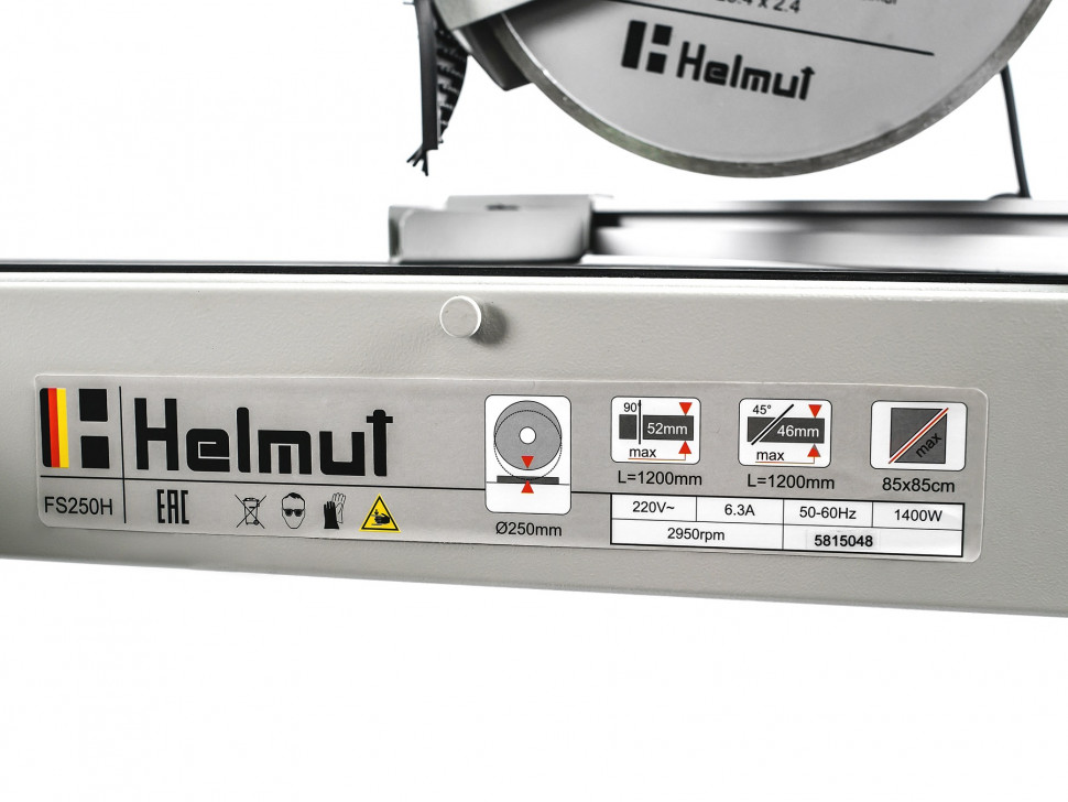 Плиткорез электрический Helmut FS250H купить по цене 72&nbsp;990 ₽ в интернет магазине ТЕХСАД