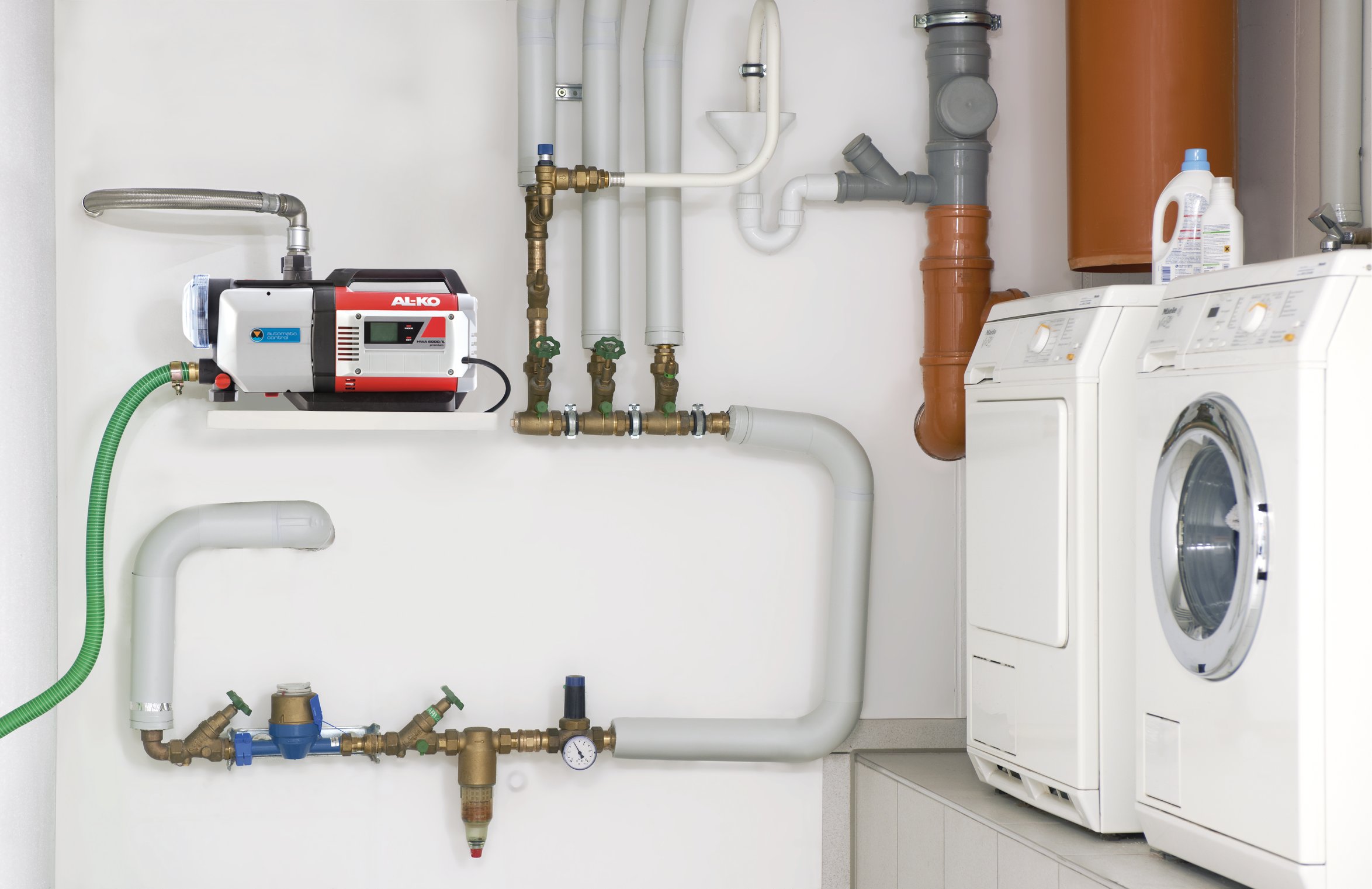 Насосная станция AL-KO Premium HWA 6000/5 купить по цене 27&nbsp;990 ₽ в интернет магазине ТЕХСАД