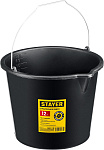 STAYER 12 л, пластмассовое, строительное ведро с носиком 06083-12_z02 купить по цене 201 ₽ в интернет магазине ТЕХСАД
