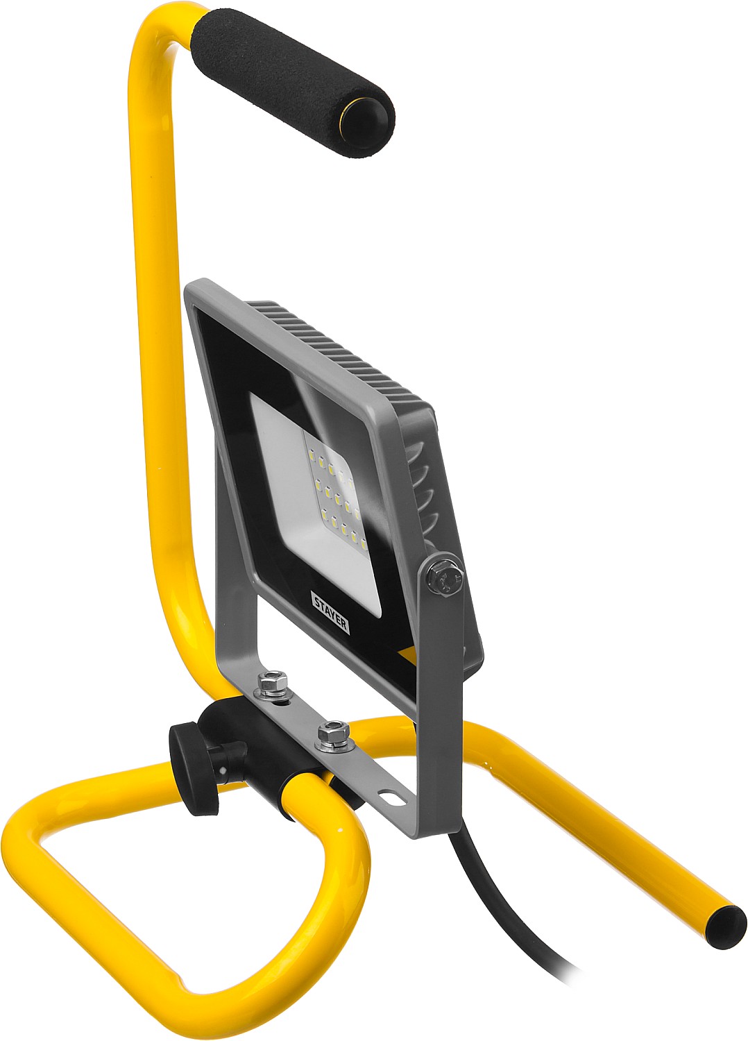 STAYER 30 Вт, LEDPro, переносной с подставкой, прожектор светодиодный 57135-30 купить по цене 1&nbsp;844 ₽ в интернет магазине ТЕХСАД
