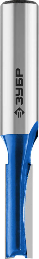 ЗУБР 6 x 19 мм, хвостовик 8 мм, фреза пазовая прямая 28753-6-19 Профессионал купить по цене 360 ₽ в интернет магазине ТЕХСАД