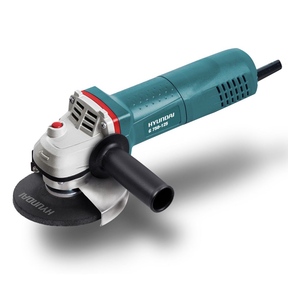 Угловая шлифмашина HYUNDAI G 750-125 купить по цене 2&nbsp;990 ₽ в интернет магазине ТЕХСАД