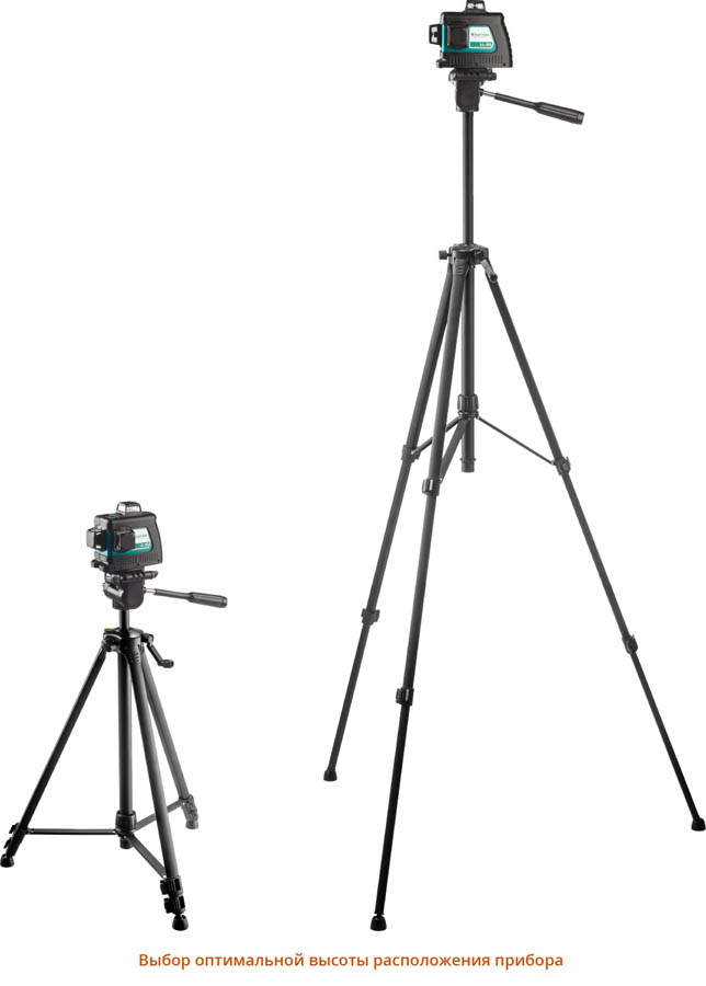 KRAFTOOL линейный лазерный нивелир со штативом LL3D 3 34640-3 Professional купить по цене 21&nbsp;240 ₽ в интернет магазине ТЕХСАД