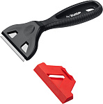 ЗУБР 60 мм, 5 доп. лезвий, скребок 08555_z01 купить по цене 165 ₽ в интернет магазине ТЕХСАД