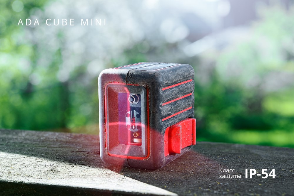 Лазерный уровень ADA CUBE MINI BASIC EDITION купить по цене 3&nbsp;990 ₽ в интернет магазине ТЕХСАД