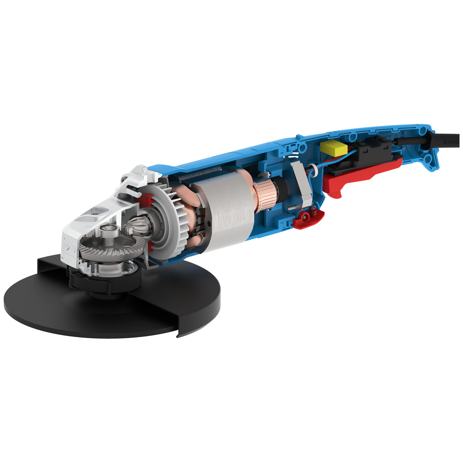 ЗУБР 2000 Вт, 230 мм, углошлифовальная машина (болгарка) УШМ-П230-2000 П Профессионал купить по цене 11&nbsp;190 ₽ в интернет магазине ТЕХСАД