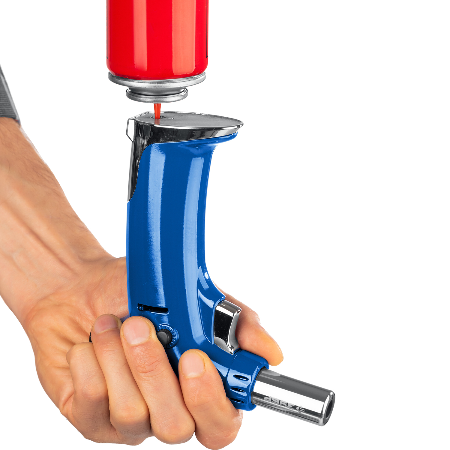 ЗУБР АГ-17, автономная портативная газовая горелка с пъезоподжигом, 1300°C 55518 купить по цене 2&nbsp;040 ₽ в интернет магазине ТЕХСАД