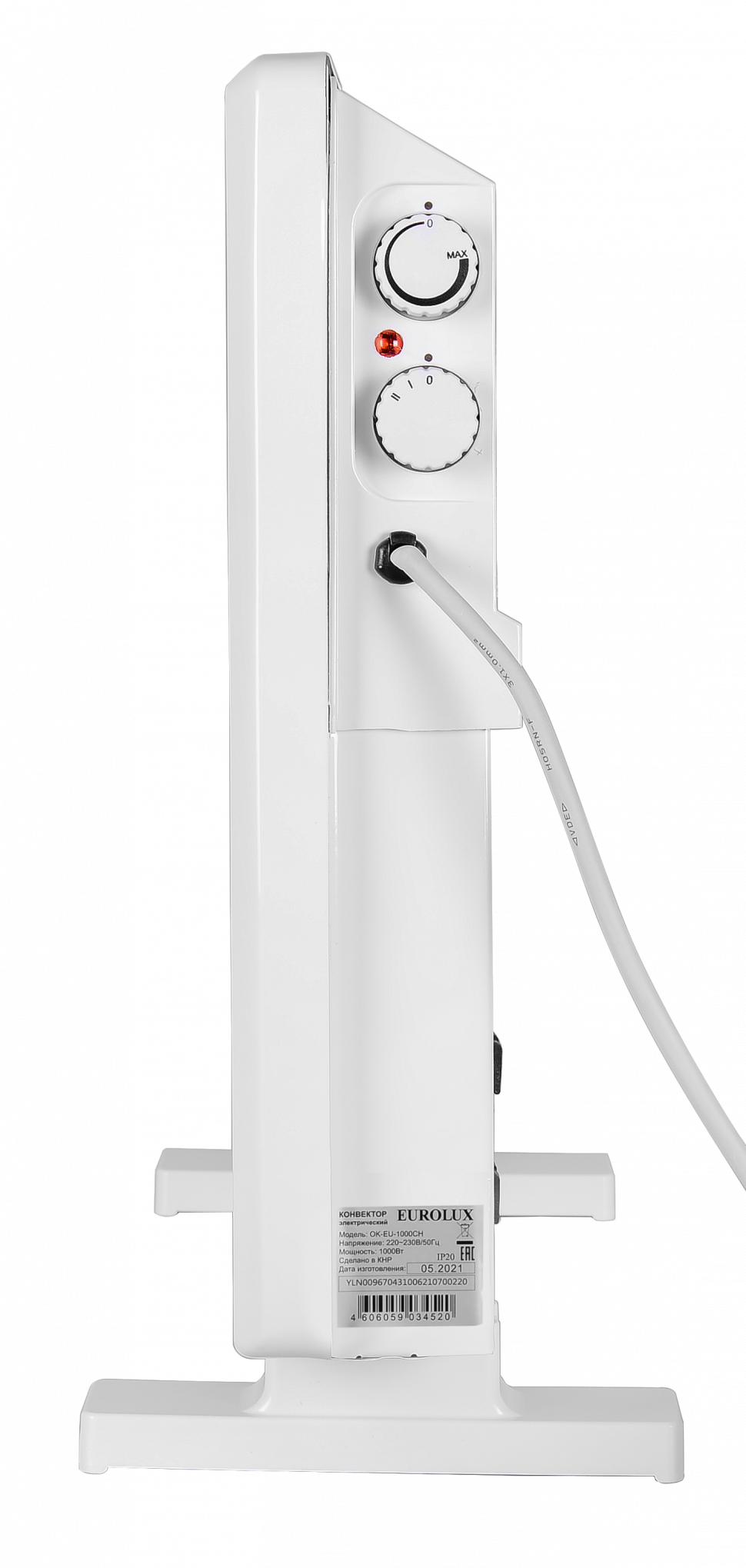 Конвектор Eurolux ОК-EU-1000CH купить по цене 2&nbsp;390 ₽ в интернет магазине ТЕХСАД