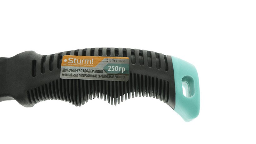 Молоток-гвоздодер Sturm! 1010-74-FB0250 купить по цене 480 ₽ в интернет магазине ТЕХСАД