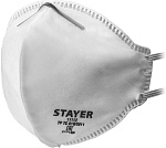STAYER класс защиты FFP1, плоская, полумаска фильтрующая 11112_z01 купить по цене 80 ₽ в интернет магазине ТЕХСАД
