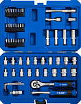 ЗУБР 57 шт., универсальный набор инструмента А-57 27671-H57 купить по цене 2&nbsp;600 ₽ в интернет магазине ТЕХСАД