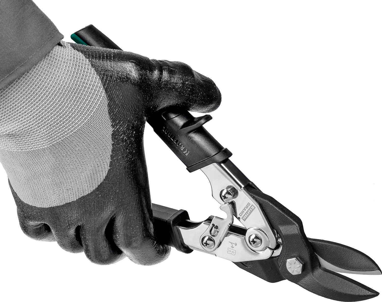 KRAFTOOL 260 мм, правые ножницы по металлу Grand 2324-R_z02 купить по цене 1&nbsp;760 ₽ в интернет магазине ТЕХСАД