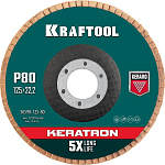 KRAFTOOL d=125x22.2 мм, P 80, круг лепестковый торцевой по нержавеющей стали KERATRON 36598-125-80 купить по цене 324 ₽ в интернет магазине ТЕХСАД