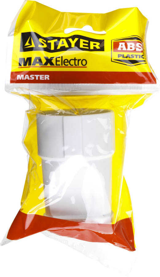 STAYER 16А/220 В, 16A, белая, розетка прямая MAXElectro 55180-W купить по цене 116 ₽ в интернет магазине ТЕХСАД