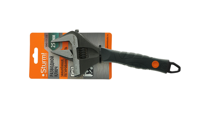 Ключ разводной Sturm! 1045-11-250 купить по цене 1&nbsp;850 ₽ в интернет магазине ТЕХСАД
