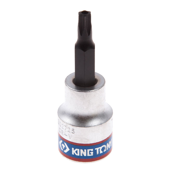 Насадка (бита) торцевая 3/8'', Torx, T25, L = 50 мм, с отверстием KING TONY 302725 купить по цене 200 ₽ в интернет магазине ТЕХСАД