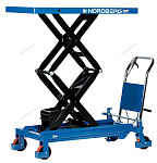 Стол подъемный 800 кг, гидравлическая тележка NORDBERG N3T800 купить по цене 86&nbsp;790 ₽ в интернет магазине ТЕХСАД