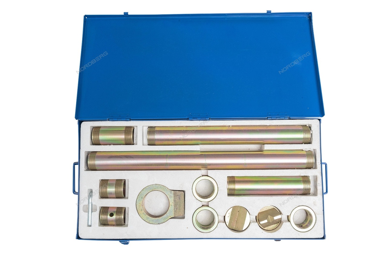 Набор гидравлического инструмента (гидравличекая растяжка), 20 т, кейс NORDBERG N3820 купить по цене 46&nbsp;952 ₽ в интернет магазине ТЕХСАД