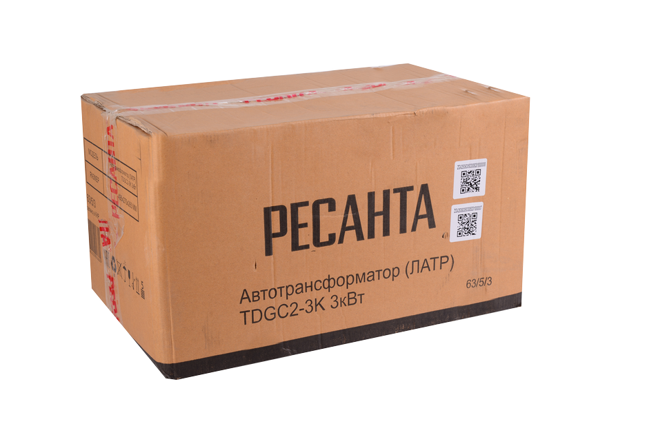Автотрансформатор ЛАТР Ресанта ТР/3 (TDGC2-3) купить по цене 13&nbsp;590 ₽ в интернет магазине ТЕХСАД