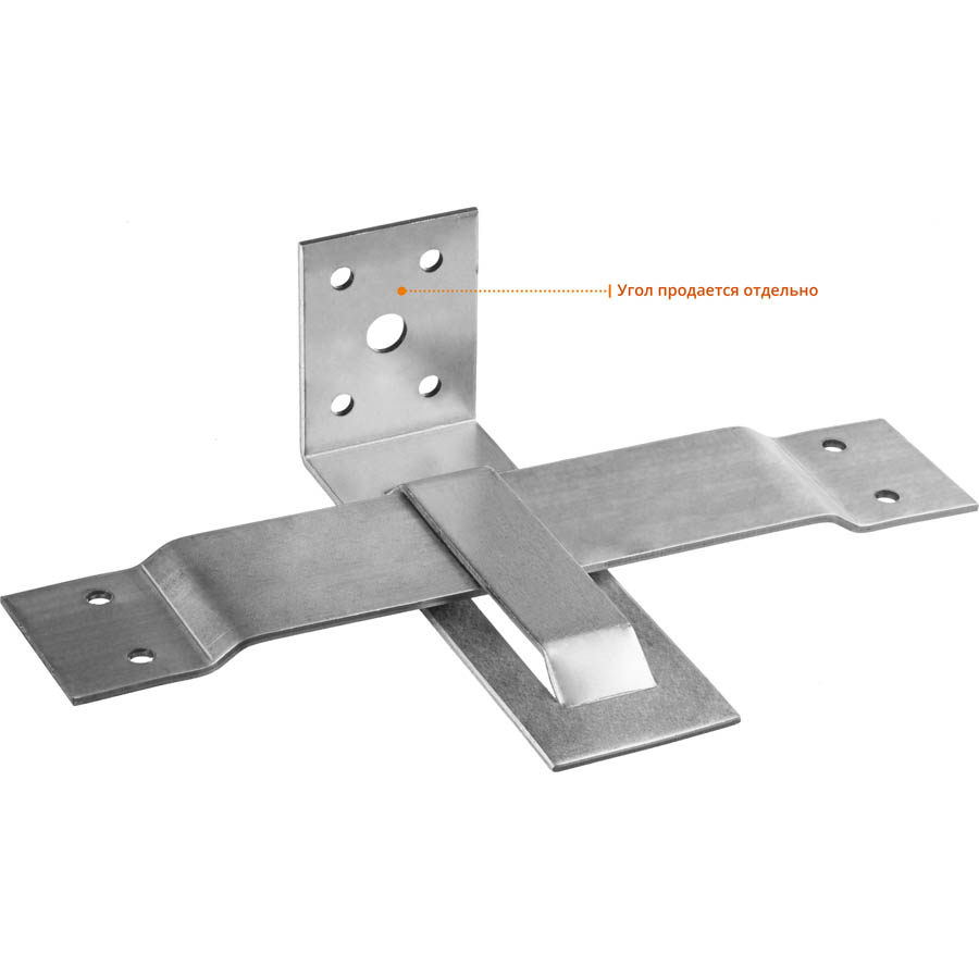 ЗУБР 40 х 150(90) х 2 мм, пластина, скользящая опора для стропил СОС-2.0 310166-090 купить по цене 51 ₽ в интернет магазине ТЕХСАД