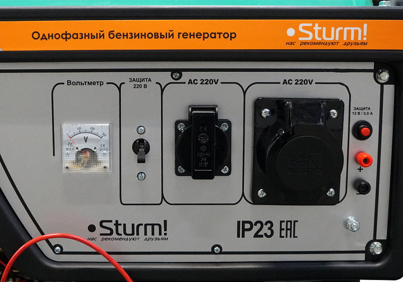 Генератор Sturm! PG8765NE купить по цене 62&nbsp;990 ₽ в интернет магазине ТЕХСАД