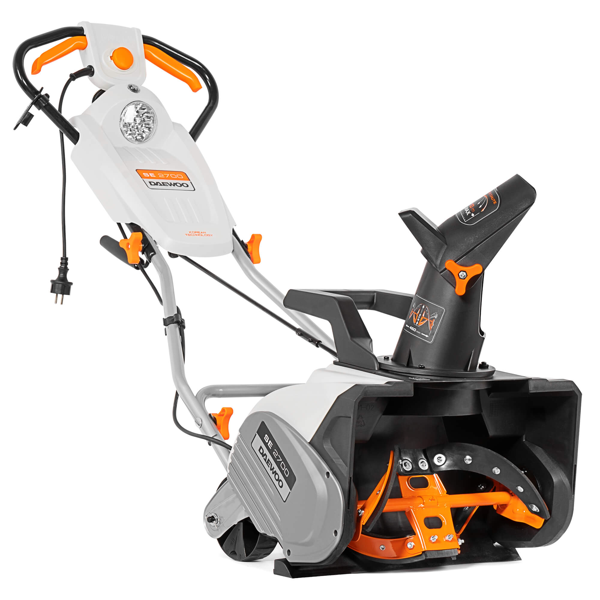 Снегоуборщик электрический DAEWOO SE 2700 купить по цене 24&nbsp;990 ₽ в интернет магазине ТЕХСАД