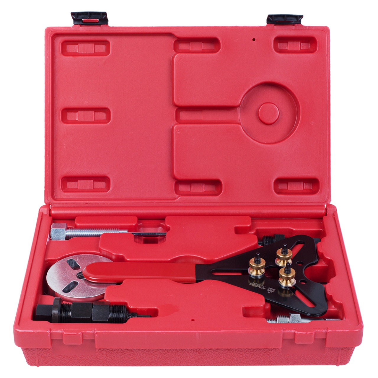 Набор для обслуживания компрессора кондиционера, кейс, 8 предметов МАСТАК 105-30008C купить по цене 10&nbsp;800 ₽ в интернет магазине ТЕХСАД