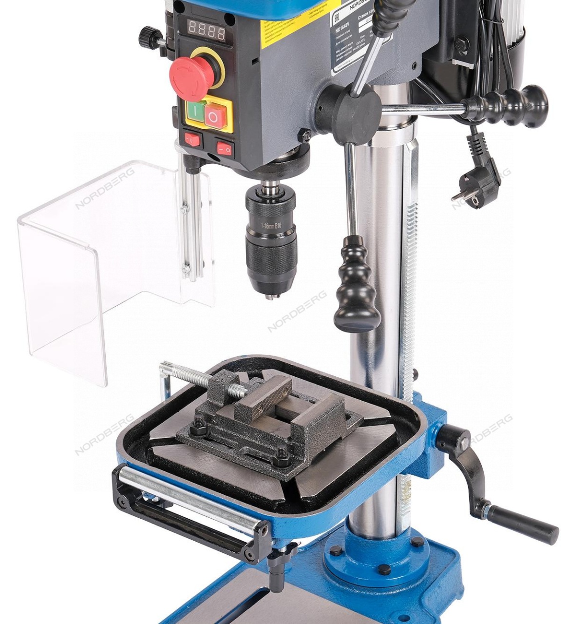 Станок вертикально-сверлильный 500 Вт NORDBERG ND1648V купить по цене 38&nbsp;848 ₽ в интернет магазине ТЕХСАД