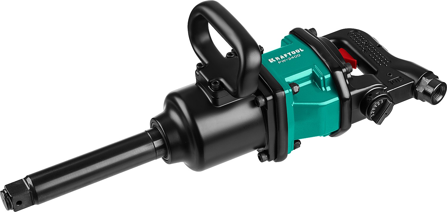 KRAFTOOL 1'', 3400 Нм ударный пневматический гайковерт PW-3400 64200 купить по цене 70&nbsp;630 ₽ в интернет магазине ТЕХСАД