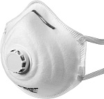 ЗУБР класс защиты FFP3, с клапаном, коническая, полумаска фильтрующая 11163-3 купить по цене 205 ₽ в интернет магазине ТЕХСАД