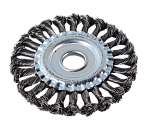 Щётка для УШМ Вихрь плоская, крученая, 125 мм купить по цене 421 ₽ в интернет магазине ТЕХСАД