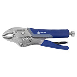 Зажим с фиксатором 175 мм, с закругленными губками МАСТАК 036-00175H купить по цене 2&nbsp;110 ₽ в интернет магазине ТЕХСАД