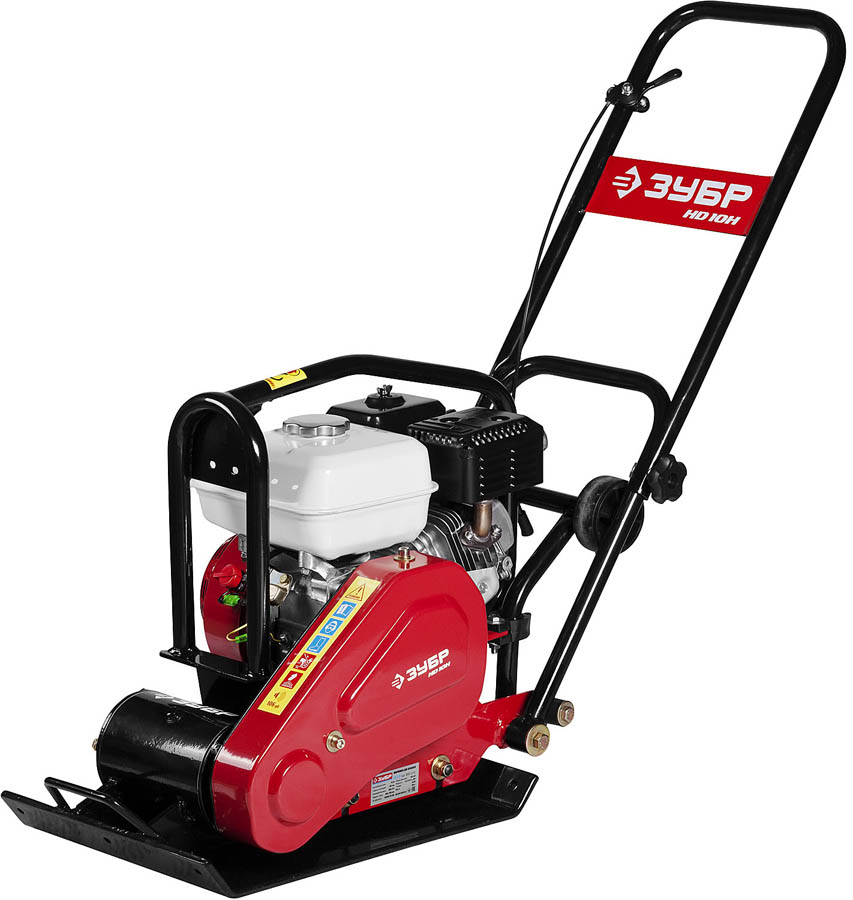 ЗУБР 10 кН, 6,5 л.с., 4000 Вт, плита бензиновая вибрационная ЗВПБ-10 ГХ Профессионал купить по цене 42&nbsp;760 ₽ в интернет магазине ТЕХСАД