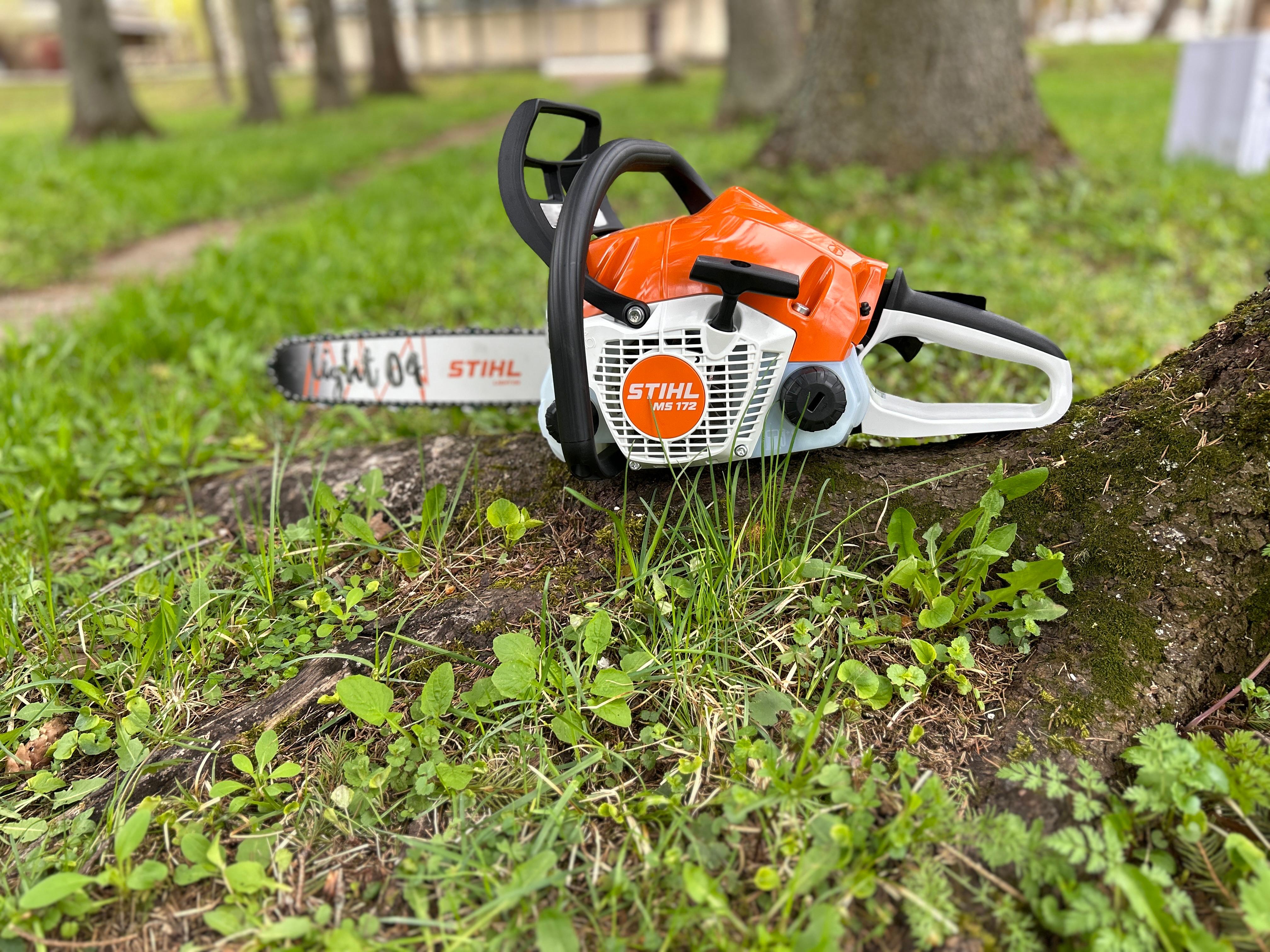 Бензиновая цепная пила бензопила STIHL MS 172 купить по цене 15&nbsp;990 ₽ в интернет магазине ТЕХСАД
