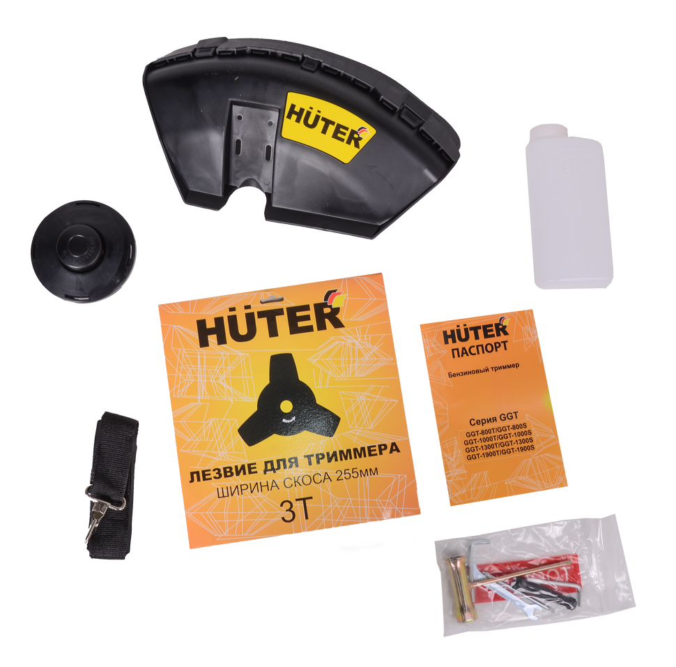 Триммер бензиновый HUTER GGT-1900T купить по цене 9&nbsp;790 ₽ в интернет магазине ТЕХСАД