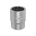 Головка торцевая стандартная двенадцатигранная 1/2'', 19 мм МАСТАК 000-42019 купить по цене 190 ₽ в интернет магазине ТЕХСАД